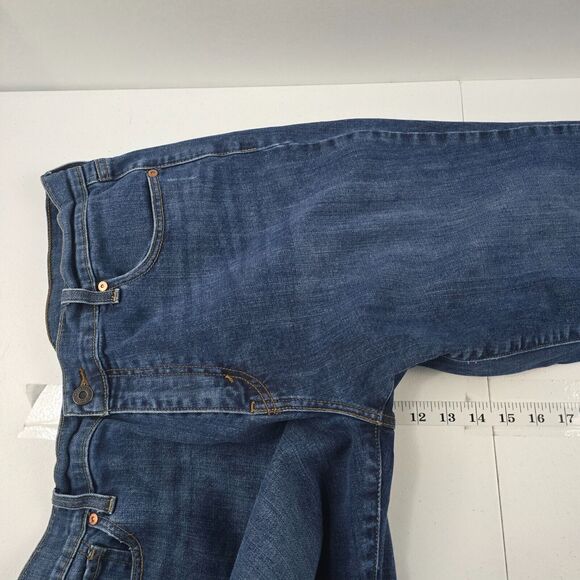 Levi's 515 boot cut jeans blue denim 16 s/c medium wash womens 4712 - Picture 9 of 12